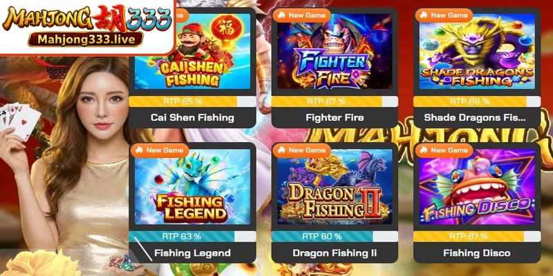 Lobi Permainan Memancing Mahjong333 menyediakan berbagai ruang permainan