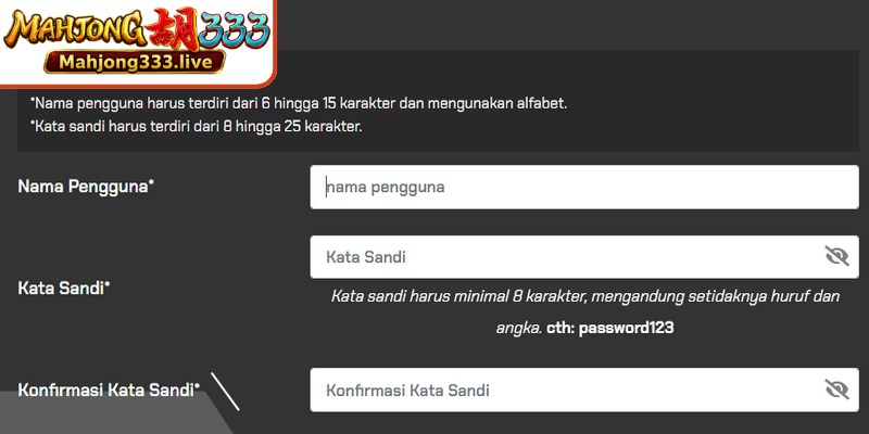 Menyelesaikan pendaftaran membuka pintu menuju dunia permainan yang beragam.
