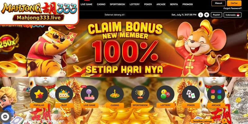 Proses partisipasi untuk merek Mahjong333 sangat sederhana